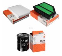 MAHLE/Knecht Filtro Abitacolo La 344 Filtro Aria LX 2618 Filtro Olio Oc 617