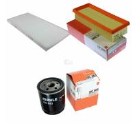 MAHLE / KNECHT Filtro Abitacolo LA 35 Filtro Dell'Aria LX 580 Filtro Olio OC 983