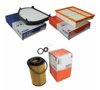 MAHLE/Knecht Filtro Abitacolo La 37 Filtro Aria LX 439/1 Filtro Olio Ox 153/7D