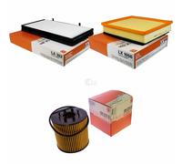 MAHLE/Knecht Filtro Abitacolo La 382 Filtro Aria LX 1656 Filtro Olio Ox 210D
