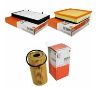 MAHLE/Knecht Filtro Abitacolo La 382 Filtro Aria LX 1656 Filtro Olio Ox 441D