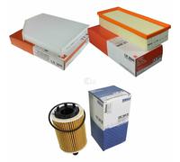 MAHLE/Knecht Filtro Abitacolo La 386 Filtro Aria LX 2046 Filtro Olio Ox 188D