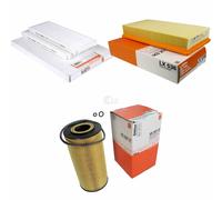 MAHLE/Knecht Filtro Abitacolo La 391/S Filtro Aria LX 536 Filtro Olio Ox 123/1D