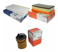 MAHLE / KNECHT Filtro Abitacolo LA 412 Filtro Aria LX 1617 Filtro Olio OX 171/2D