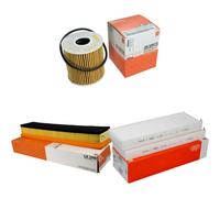 MAHLE/Knecht Filtro Abitacolo La 428/S Filtro Aria LX 1745 Filtro Olio Ox 339/2D