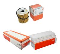 MAHLE/Knecht Filtro Abitacolo La 428/S Filtro Aria LX 2033 Filtro Olio Ox 339/2D