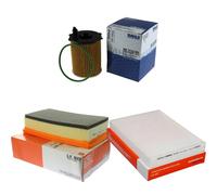MAHLE/Knecht Filtro Abitacolo La 437 Filtro Aria LX 1617 Filtro Olio Ox 171/2D1