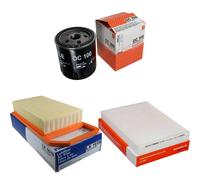 MAHLE/Knecht Filtro Abitacolo La 437 Filtro Aria LX 1619 Filtro Olio Oc 100