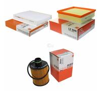 MAHLE/Knecht Filtro Abitacolo La 457 Filtro Aria LX 1846 Filtro Olio Ox 553D