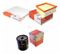 MAHLE/Knecht Filtro Abitacolo La 463 Filtro Aria LX 2633 Filtro Olio Oc 1063