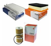 MAHLE/Knecht Filtro Abitacolo La 468/S Filtro Aria LX 1883 Filtro Olio Ox 389/1D