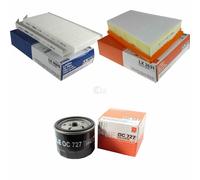 MAHLE/Knecht Filtro Abitacolo La 468/S Filtro Aria LX 2631 Filtro Olio Oc 727