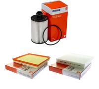 MAHLE/Knecht Filtro Abitacolo La 472 Filtro Aria LX 2881 Filtro Olio Ox 1012D