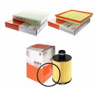 MAHLE/Knecht Filtro Abitacolo La 472 Filtro Aria LX 2881 Filtro Olio Ox 559D
