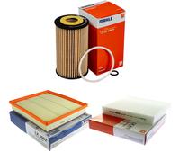 MAHLE/Knecht Filtro Abitacolo La 472 Filtro Aria LX 3062 Filtro Olio Ox 1058D