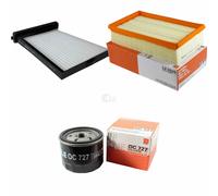 MAHLE/Knecht Filtro Abitacolo La 480 Filtro Aria LX 933/3 Filtro Olio Oc 727
