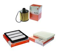MAHLE/Knecht Filtro Abitacolo La 569 Filtro Aria LX 3455 Filtro Olio Ox 779D