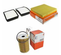 MAHLE/Knecht Filtro Abitacolo La 615/S Filtro Aria LX 500 Filtro Olio Ox 127/1D