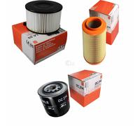 MAHLE / KNECHT Filtro Abitacolo LA 65 Filtro Dell'Aria LX 314 Filtro Olio OC 214