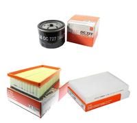 MAHLE/Knecht Filtro Abitacolo La 686 Filtro Aria LX 1748 Filtro Olio Oc 727