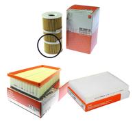 MAHLE/Knecht Filtro Abitacolo La 686 Filtro Aria LX 1748 Filtro Olio Ox 389/1D