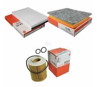 MAHLE/Knecht Filtro Abitacolo La 75 Filtro Aria LX 1826 Filtro Olio Ox 163/4D