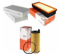 MAHLE/Knecht Filtro Abitacolo La 873/S Filtro Aria LX 2796/1 Filtro Olio Ox 404D