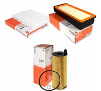 MAHLE/Knecht Filtro Abitacolo La 918 Filtro Aria LX 2796/1 Filtro Olio Ox 404D