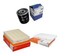 MAHLE / KNECHT Filtro Abitacolo LA 93 Filtro Dell'Aria LX 622 Filtro Olio OC 485