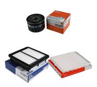 MAHLE/Knecht Filtro Abitacolo La 95 Filtro Aria LX 2973 Filtro Olio Oc 467