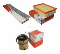 MAHLE/Knecht Filtro Abitacolo Lak 102 Filtro Aria LX 343 Filtro Olio Ox 154/1D