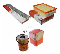 MAHLE/Knecht Filtro Abitacolo Lak 102 Filtro Aria LX 343 Filtro Olio Ox 187D