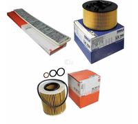 MAHLE / KNECHT Filtro Abitacolo LAK 102 Filtro Aria LX 759 Filtro Olio OX 166/1D