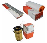 MAHLE/Knecht Filtro Abitacolo Lak 102 Filtro Aria LX 823 Filtro Olio Ox 153D2