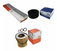 MAHLE / KNECHT Filtro Abitacolo LAK 102 Filtro Aria LX 870 Filtro Olio OX 166/1D