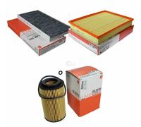 MAHLE / KNECHT Filtro Abitacolo LAK 117 Filtro Aria LX 1294 Filtro Olio OX 153D1