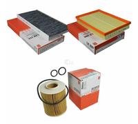 MAHLE/Knecht Filtro Abitacolo Lak 117 Filtro Aria LX 999 Filtro Olio Ox 163/4D