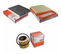 MAHLE/Knecht Filtro Abitacolo Lak 120 Filtro Aria LX 1475 Filtro Olio Ox 360D