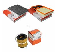 MAHLE/Knecht Filtro Abitacolo Lak 120 Filtro Aria LX 2010 Filtro Olio Ox 341D