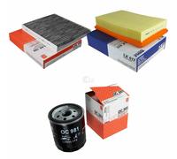 MAHLE/Knecht Filtro Abitacolo Lak 120 Filtro Aria LX 417 Filtro Olio Oc 981