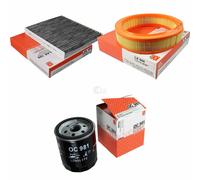 MAHLE/Knecht Filtro Abitacolo Lak 120 Filtro Aria LX 568 Filtro Olio Oc 981
