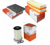 MAHLE/Knecht Filtro Abitacolo Lak 120 Filtro Aria LX 804/S Filtro Olio Ox 345/7D