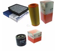 MAHLE / KNECHT Filtro Abitacolo LAK 124 Filtro Aria LX 855 Filtro Olio OC 458