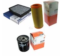 MAHLE / KNECHT Filtro Abitacolo LAK 124 Filtro Aria LX 855 Filtro Olio OC 983