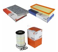 MAHLE/Knecht Filtro Abitacolo Lak 129 Filtro Aria LX 2877 Filtro Olio Ox 345/