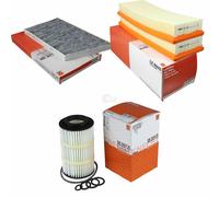 MAHLE/Knecht Filtro Abitacolo Lak 129 Filtro Aria LX 804/S Filtro Olio Ox 345/7D