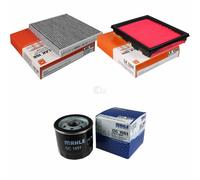 MAHLE/Knecht Filtro Abitacolo Lak 158 Filtro Aria LX 1268 Filtro Olio Oc 1051