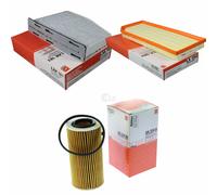 MAHLE / KNECHT Filtro Abitacolo LAK 181 Filtro Aria LX 1262 Filtro Olio OX 379D