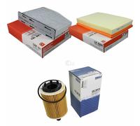 MAHLE/Knecht Filtro Abitacolo Lak 181 Filtro Aria LX 1500 Filtro Olio Ox 188D