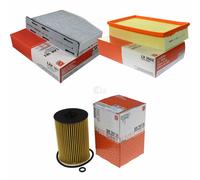 MAHLE/Knecht Filtro Abitacolo Lak 181 Filtro Aria LX 3502 Filtro Olio Ox 787D